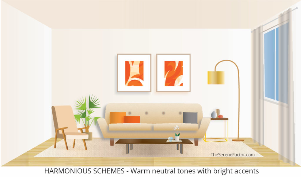 Harmonious-warm-color-interior